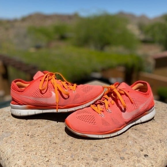 Nike Shoes - SOLD Nike Free 5 Tr Fit 5 Training Shoes Pink Low Top Lace Up 718932